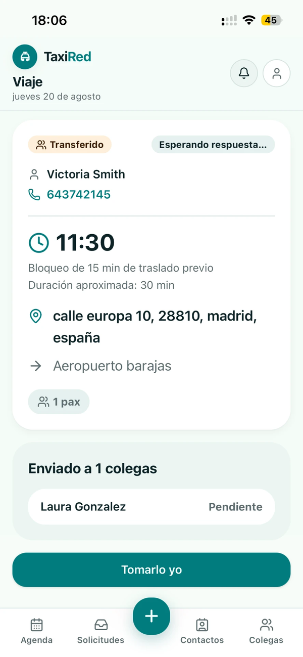 El primero que acepta, se lo queda